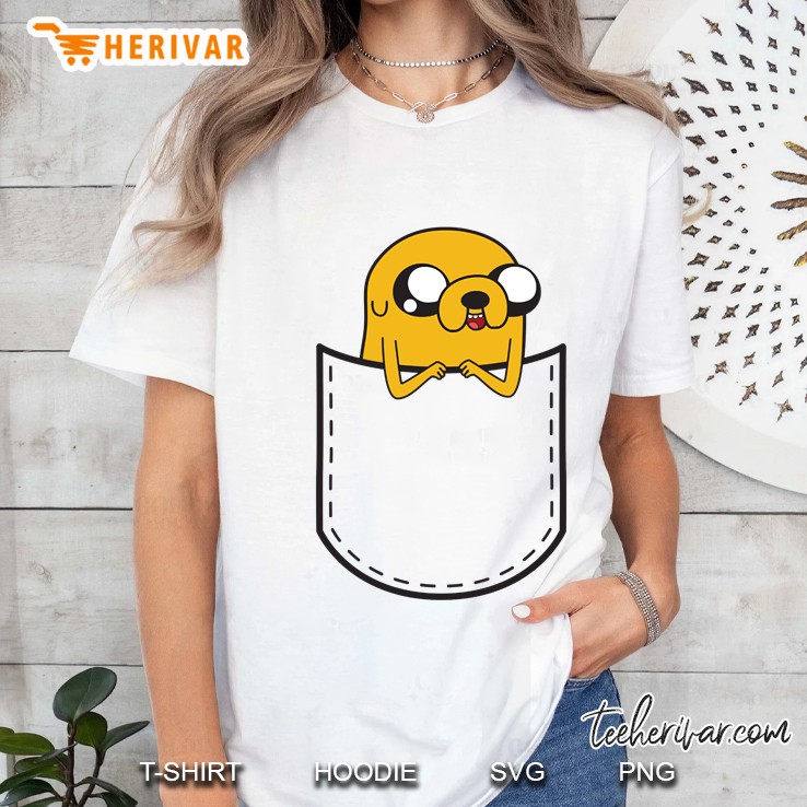 adventure time pocket jake Ladies Tee