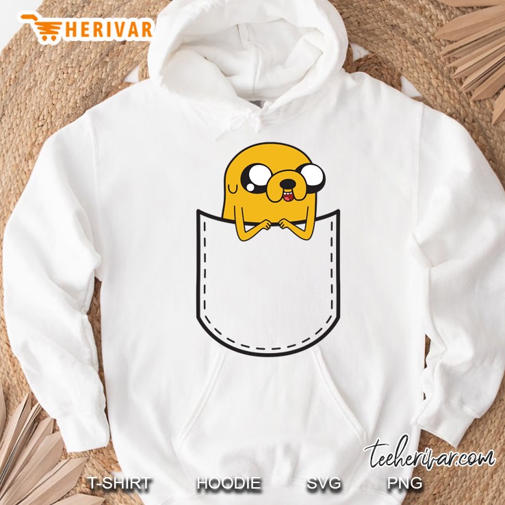 adventure time pocket jake Hoodie