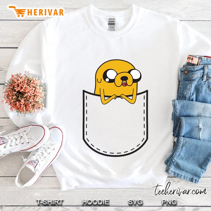 adventure time pocket jake Sweatshirt