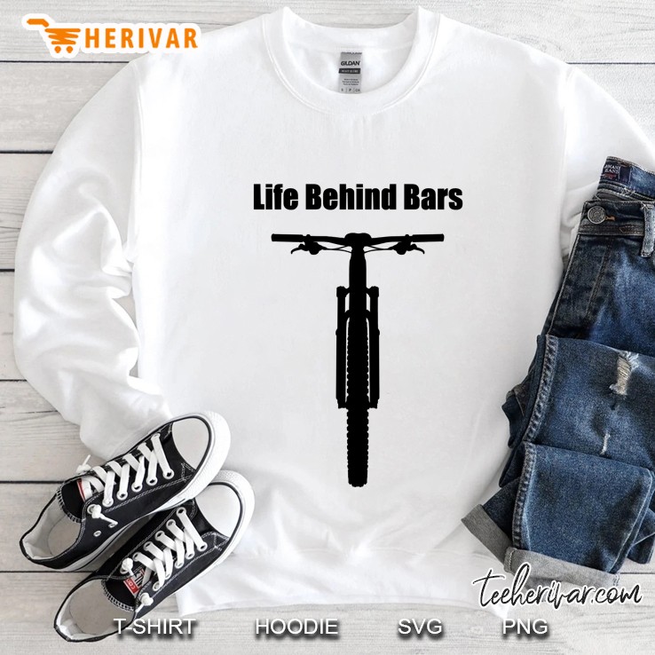 life behind bars mountain bike Sweatshirt