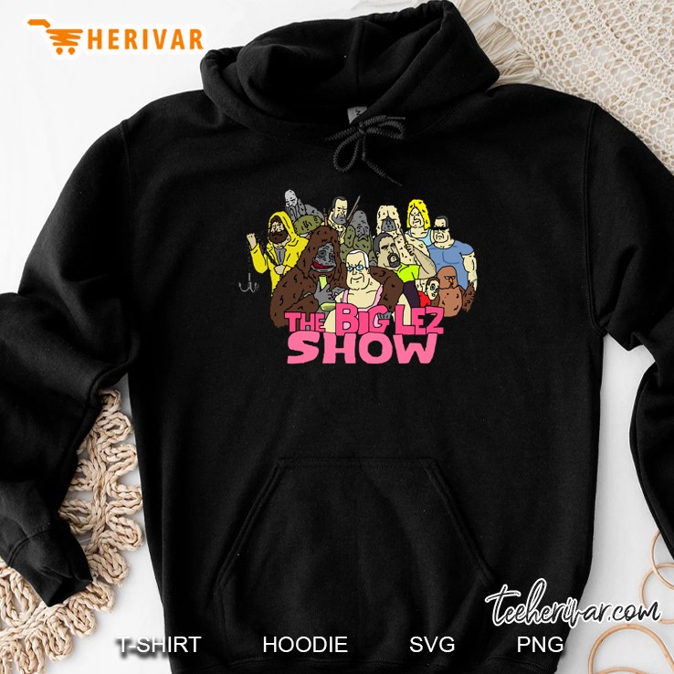 the big lez show slim fit Hoodie