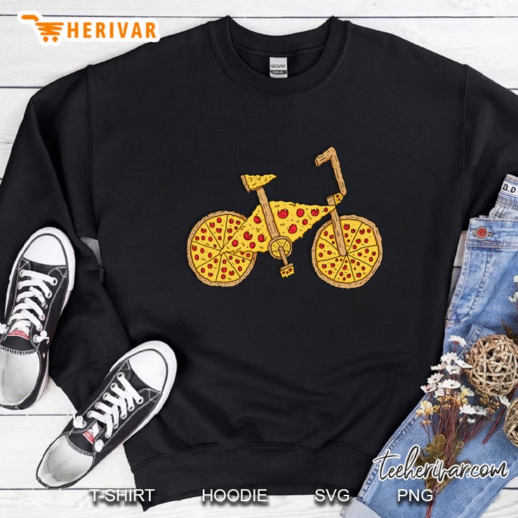 bicycle pizza delicious Sweatshirt