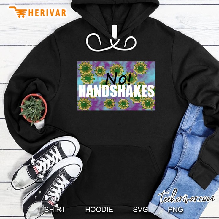 no handshakes please Hoodie
