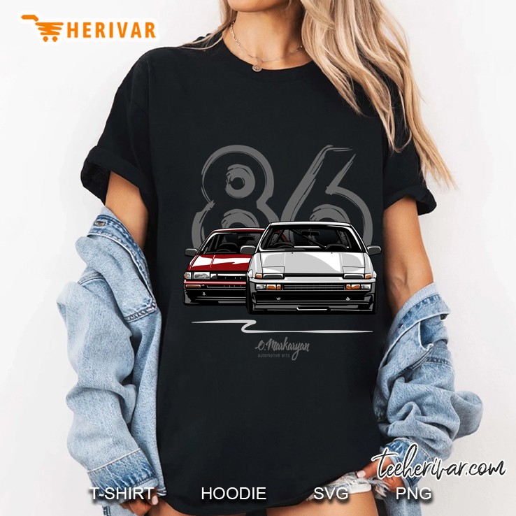 ae86 hachi roku slim fit Ladies Tee