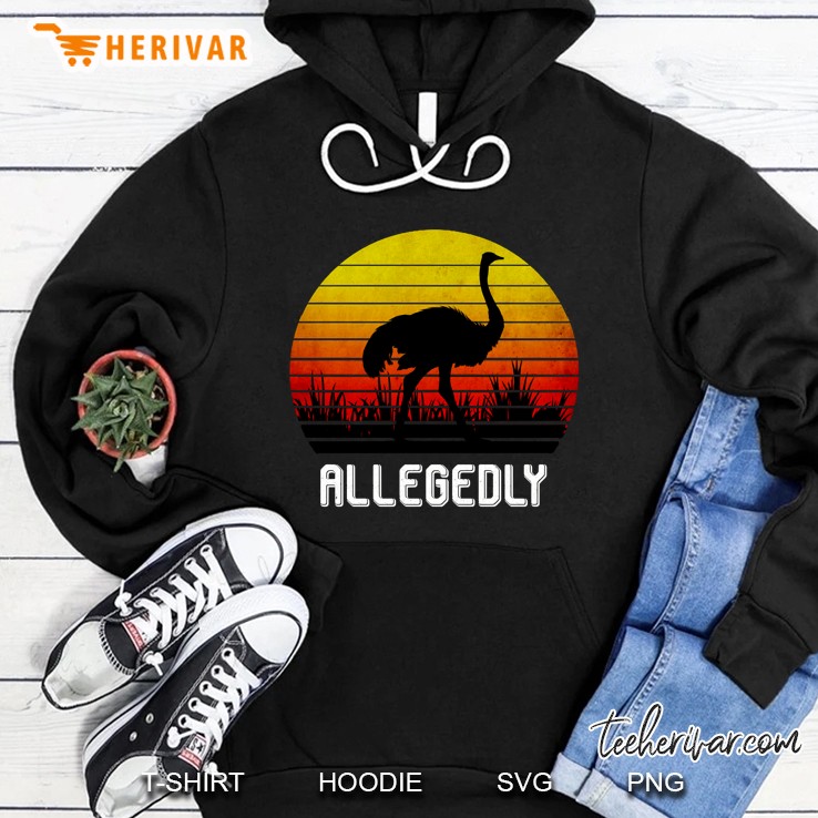 allegedly ostrich slim fit Hoodie