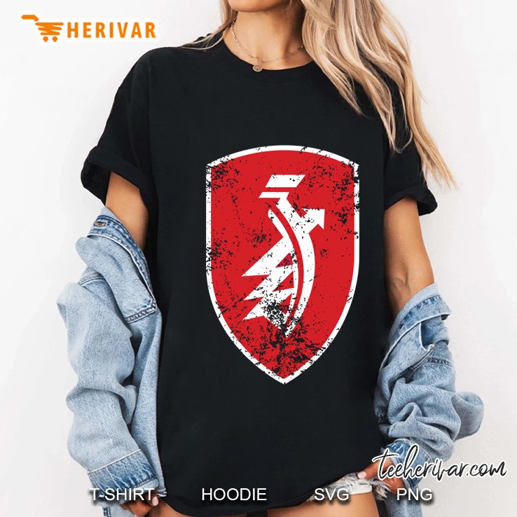 distressed classic zündapp emblem slim fit Ladies Tee