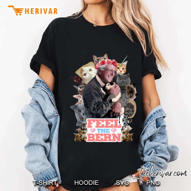 feel the bern slim fit Ladies Tee