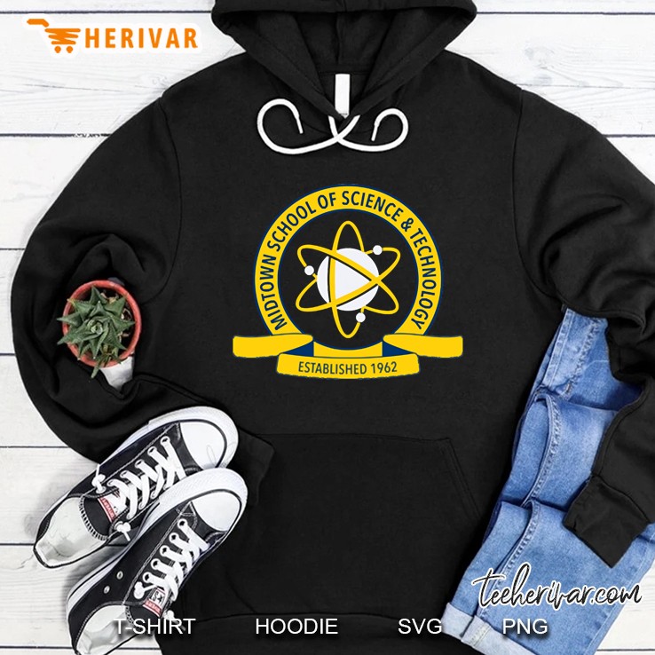 midtown high school of science and technology slim fit Hoodie
