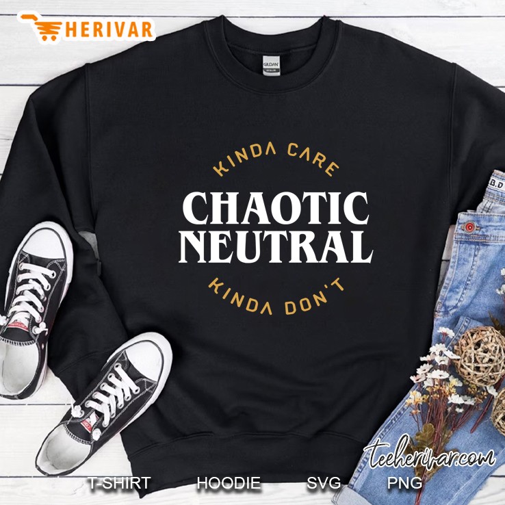 nerdy retro chaotic neutral meme story teller quotes slim fit Sweatshirt
