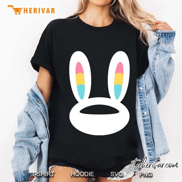 pogo space bunny white classic Ladies Tee