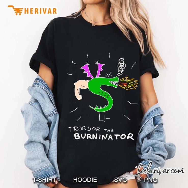 trogdor the burninator Ladies Tee