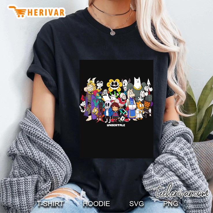 undertale - all characters Ladies Tee