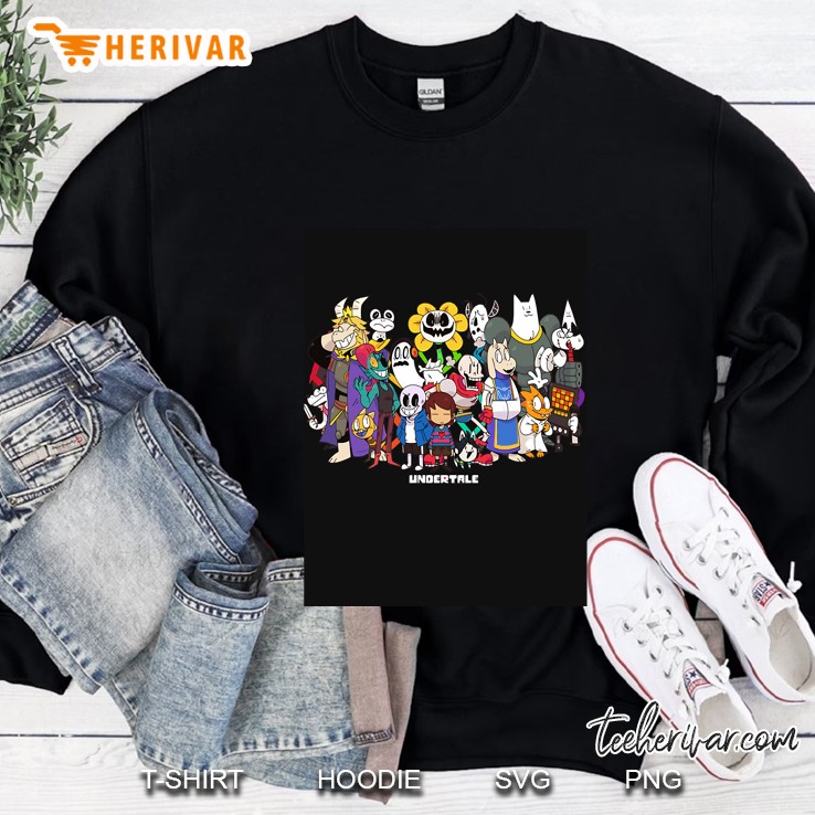 undertale - all characters Sweatshirt
