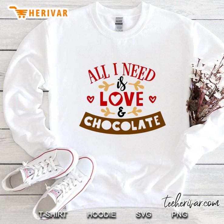 love and chocolate Sweatshirt