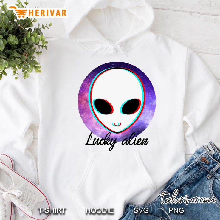 lucky alien Hoodie