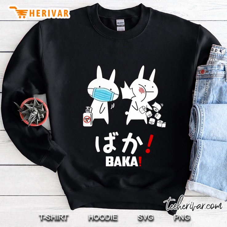 Baka Cute Bunny Slapping Version Sweatshirt