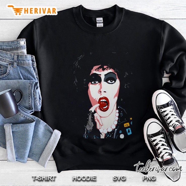 the rocky horror picture show poster slim fit Sweatshirt
