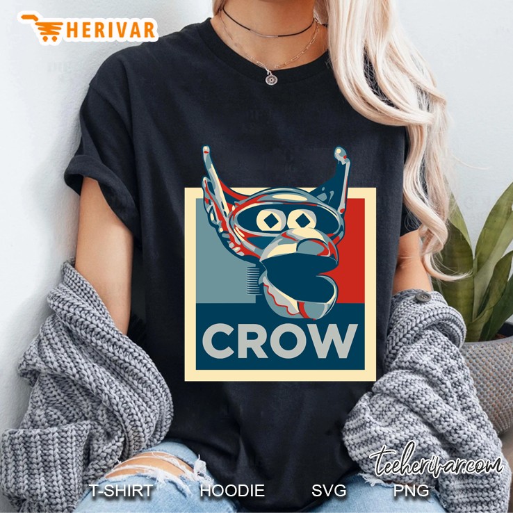vote crow t. robot slim fit Ladies Tee