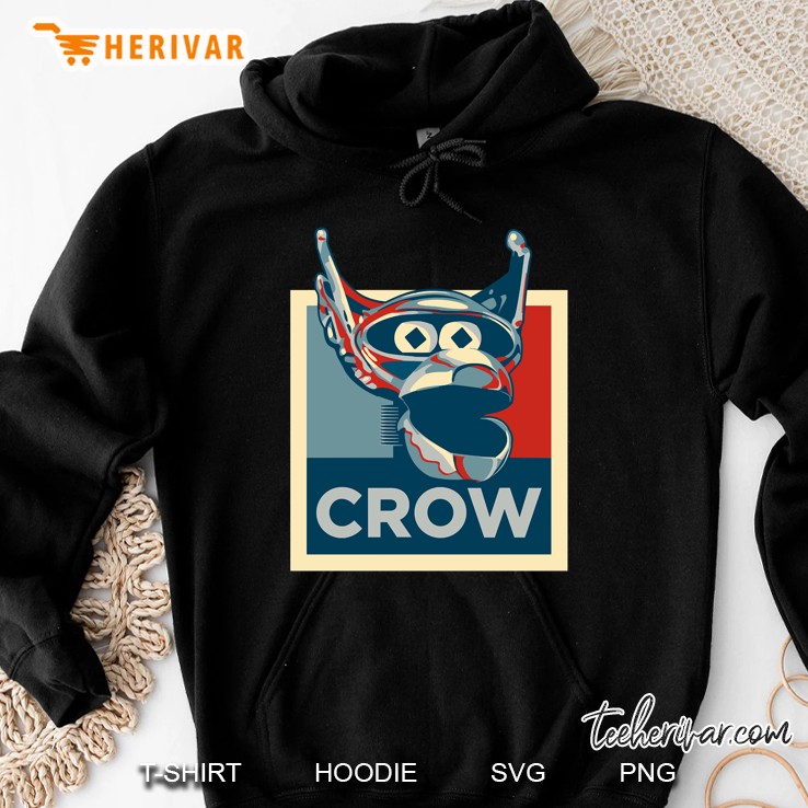 vote crow t. robot slim fit Hoodie