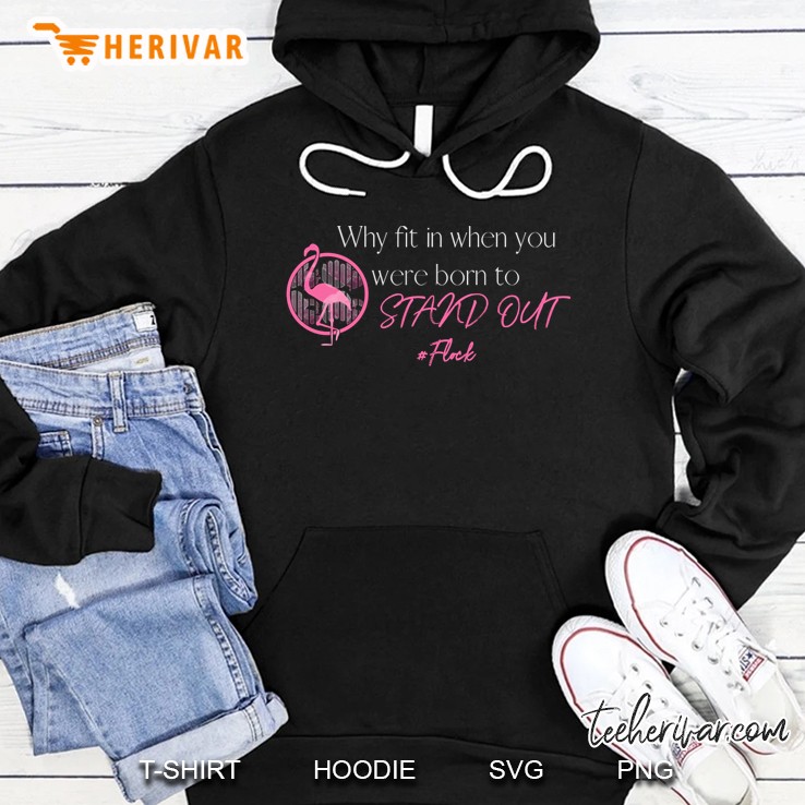 gray flock Hoodie