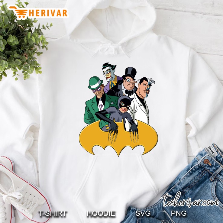 Bat Villains 1 Btas Version Hoodie