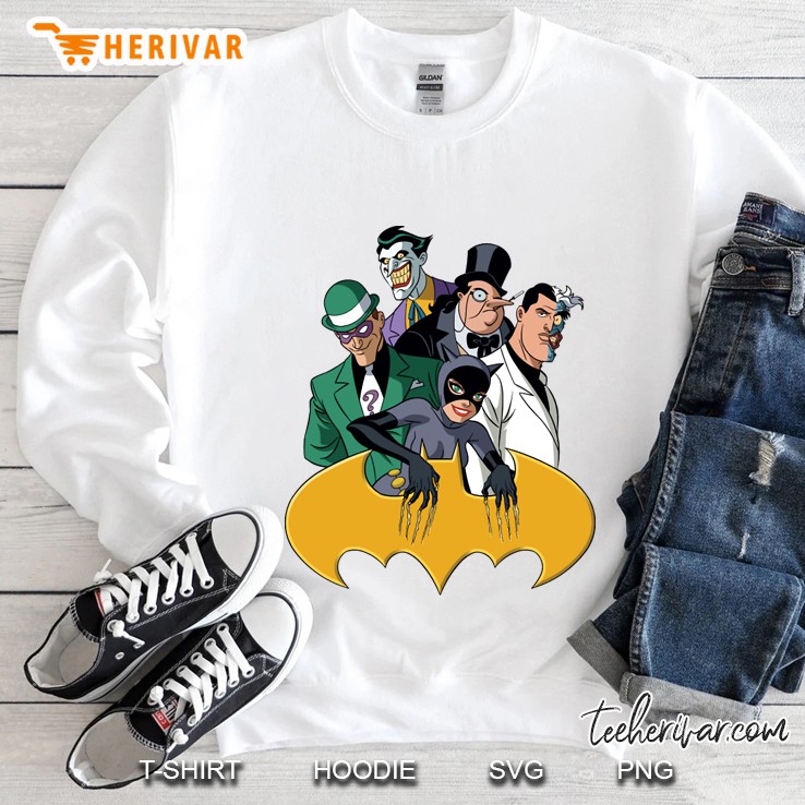 Bat Villains 1 Btas Version Sweatshirt