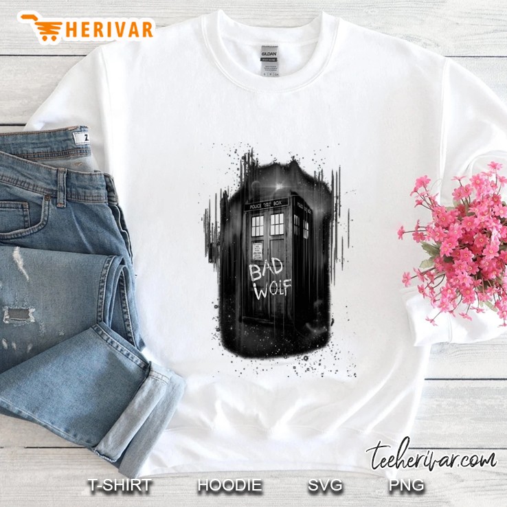 Bad Wolf Dark Phonebooth Sweatshirt
