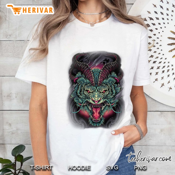 Devil Dragon Tattoo Ladies Tee