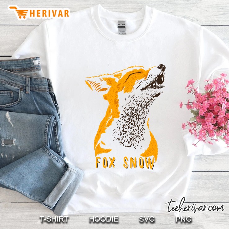 fox snow Sweatshirt