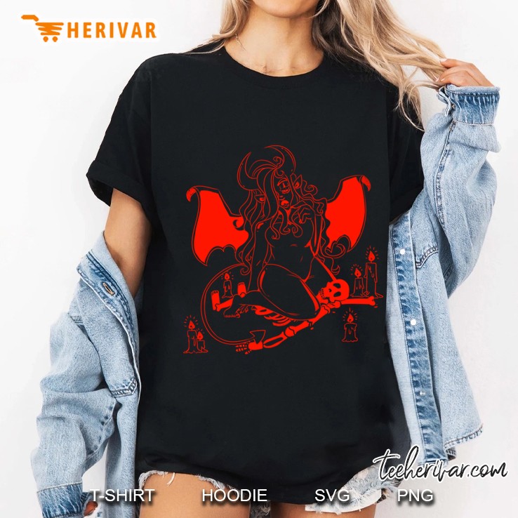 Red Succubus Ladies Tee