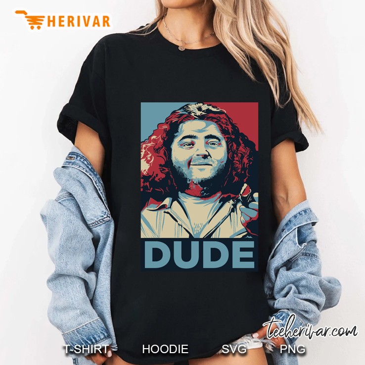 Dude, It´s Hurley Reyes From The Tv Show Lost Slim Fit Ladies Tee