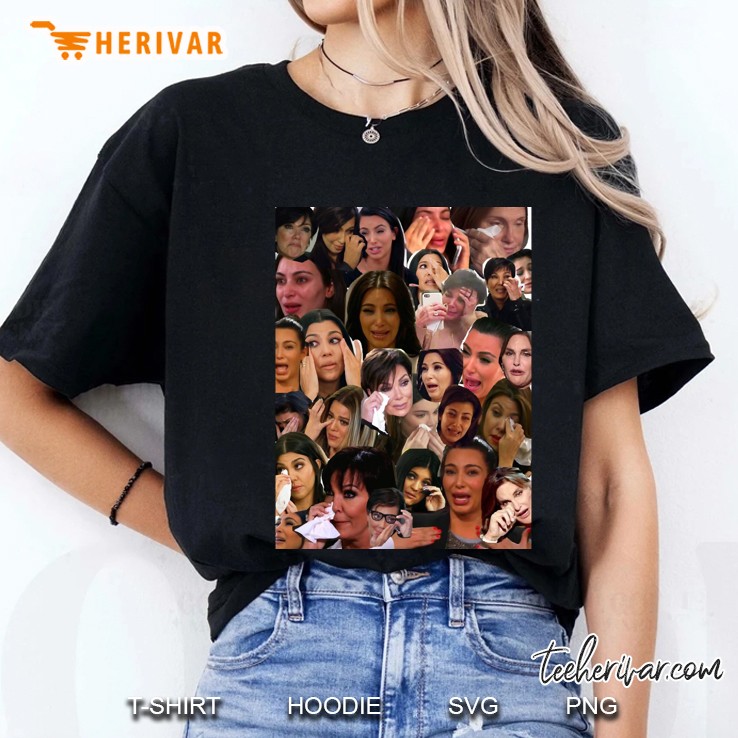 Kardashian´S Crying Collage Classic Ladies Tee