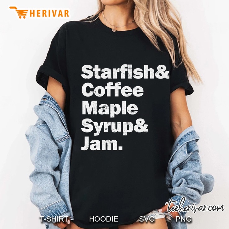 Prince Starfish Coffee Maple Syrup And Jam Hoodie