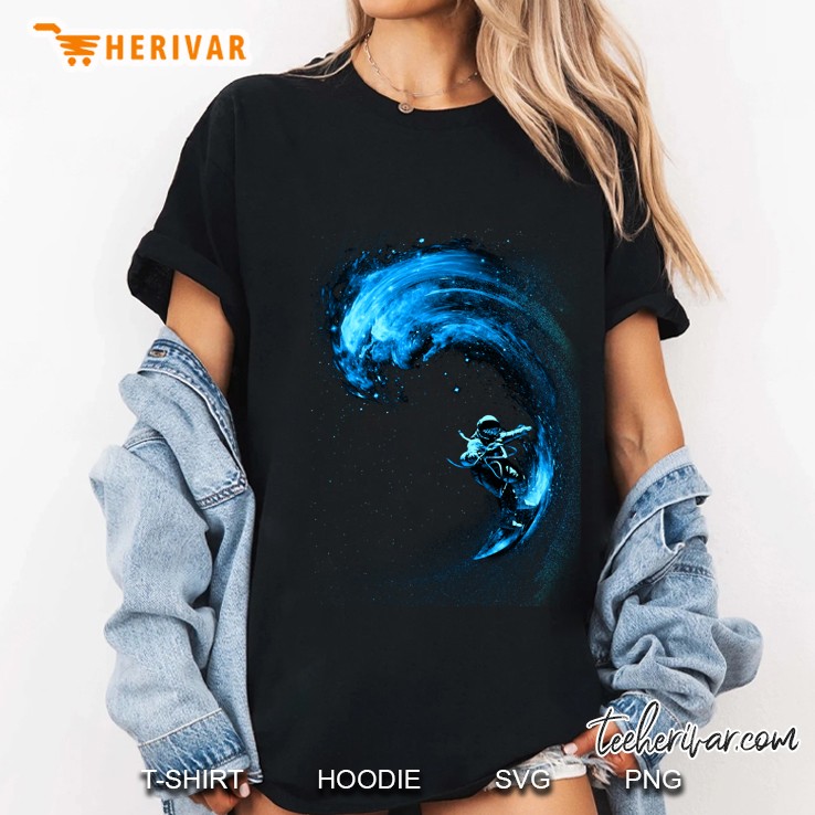 Space Surfing Classic Ladies Tee