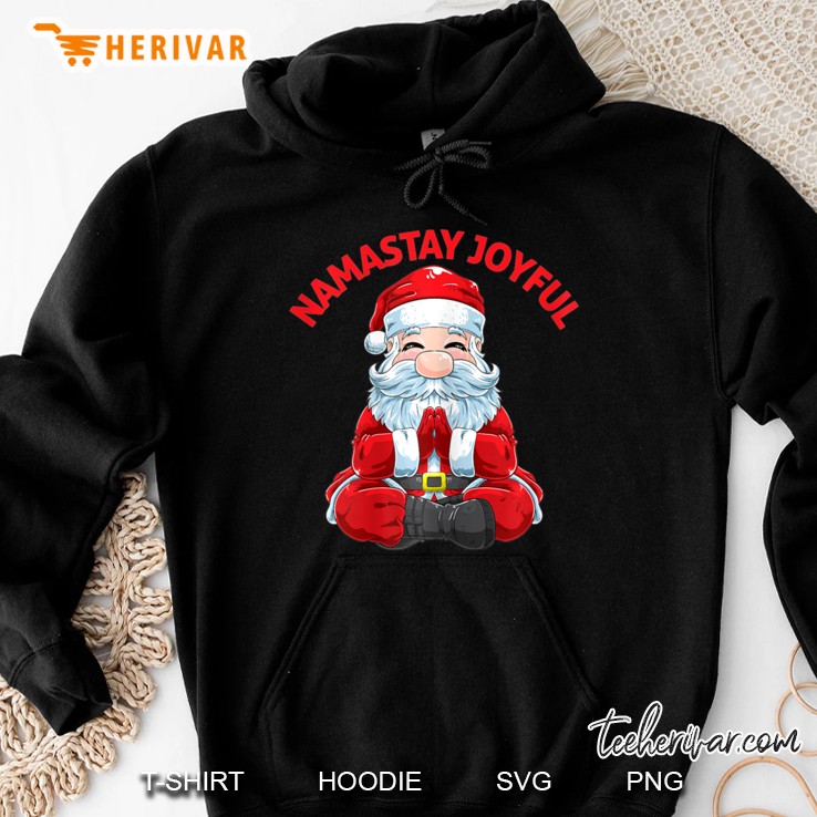 Funny Meditating Namaste Santa Christmas Yoga Mugs