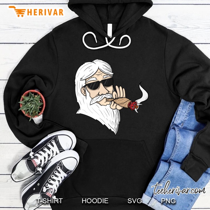 God Smoking A Devil Joint Hoodie