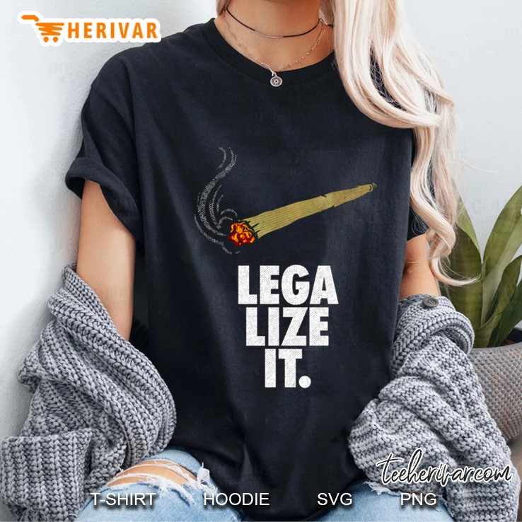 Legalize Weed It Ladies Tee