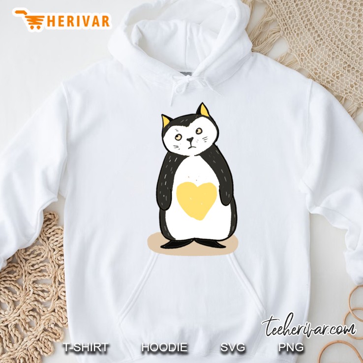 Cat Penguin Hoodie