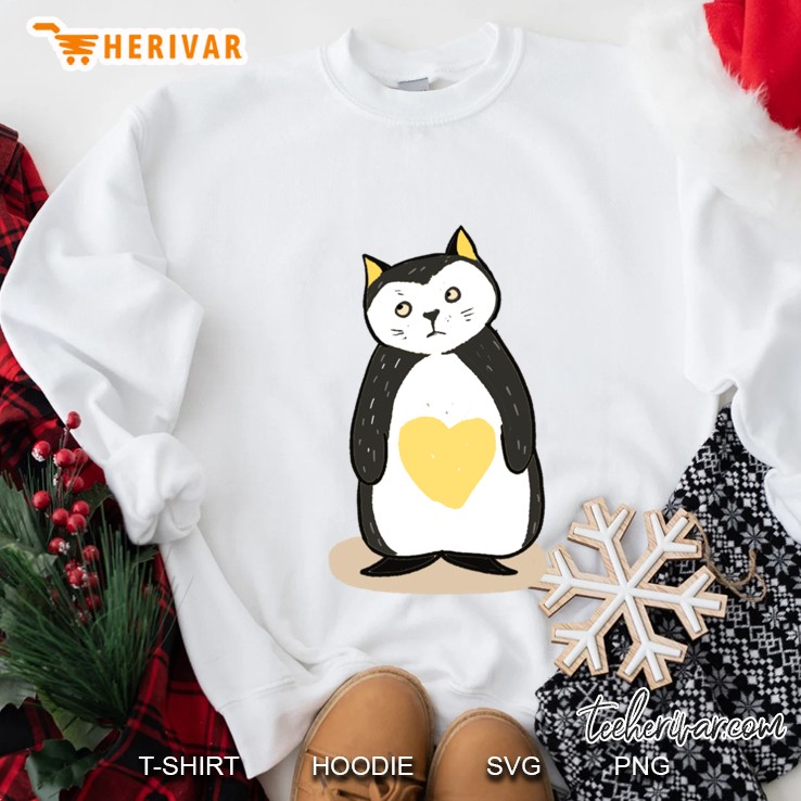 Cat Penguin Sweatshirt