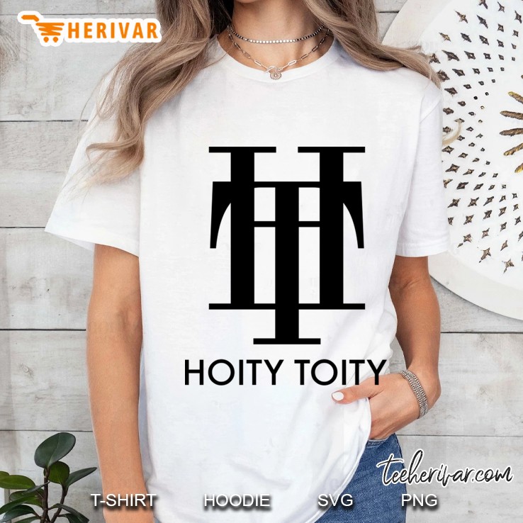 Hoity Toity Black Ladies Tee