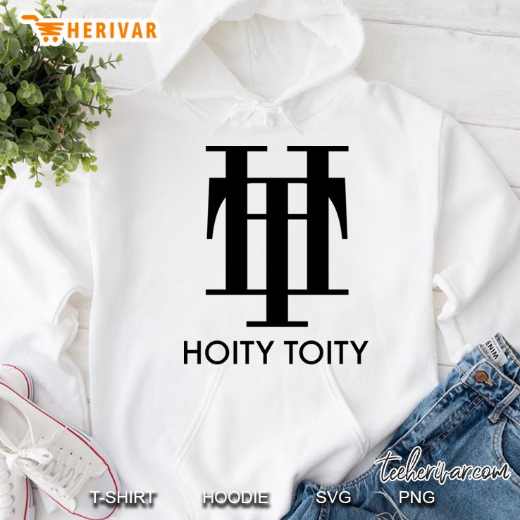 Hoity Toity Black Hoodie