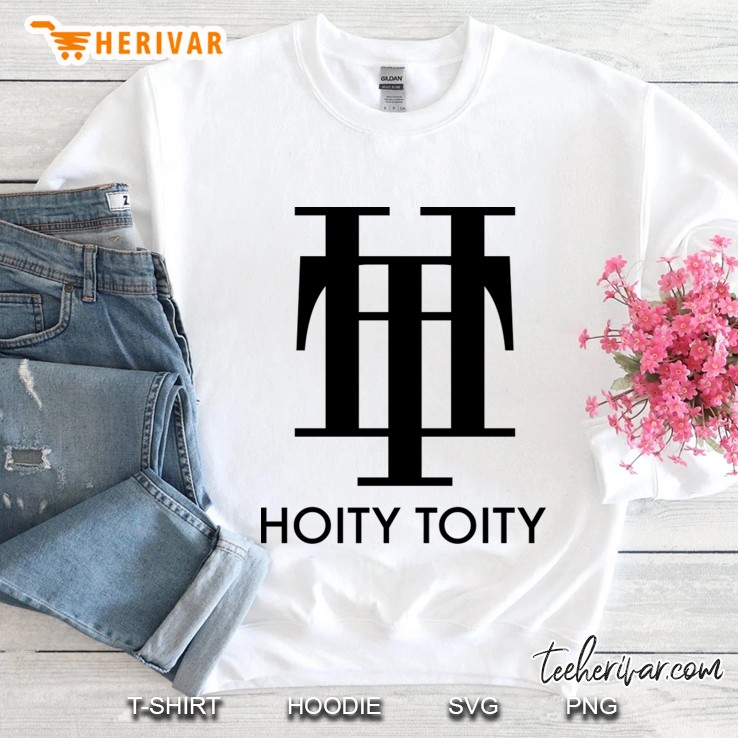 Hoity Toity Black Sweatshirt