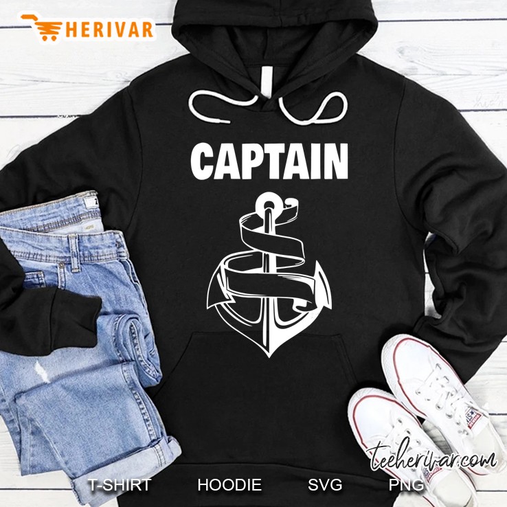 boat captain shirt - yacht captain shirt - anchor tshirt Hoodie