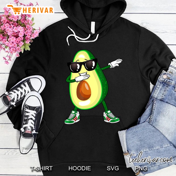 dabbing avocado shirt funny vegan food lover tee kids women Mugs