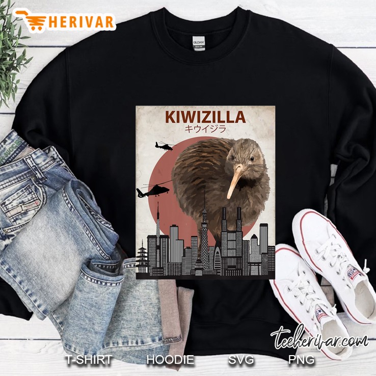 kiwizilla funny kiwi new zealand bird lovers gift Mugs