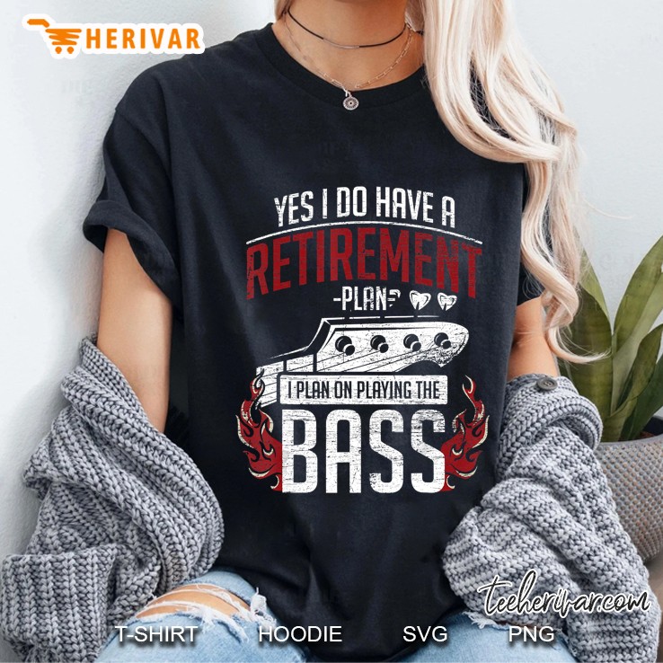 retirement plan - retired bassist - bass guitar Ladies Tee