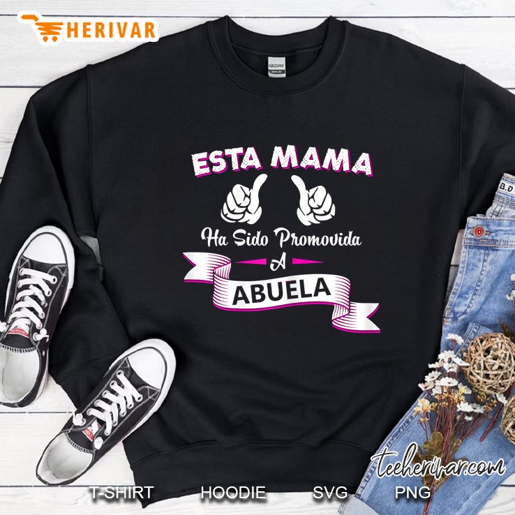 womens esta mama ha sido promovida a abuela shirt future grandma Mugs