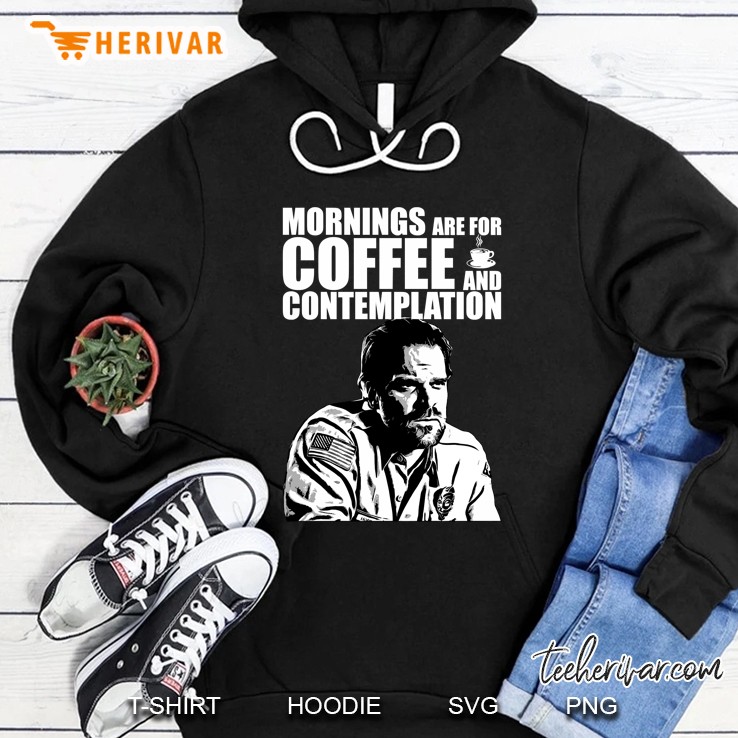 Stranger Things - Jim Hopper - Mornings Are For Coffee And Contemplation Mugs