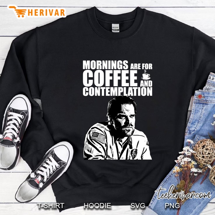 Stranger Things - Jim Hopper - Mornings Are For Coffee And Contemplation Mugs