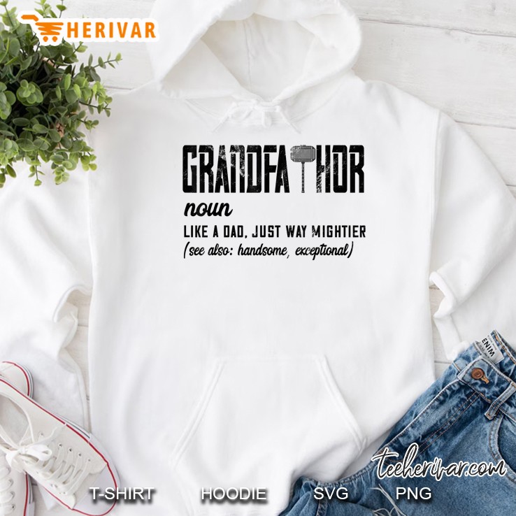 mens grandfa-thor grandfather gift father's day grandpa Mugs